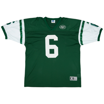 1998 New York Jets Lucas #6 Starter Home Jersey (Excellent) XXL