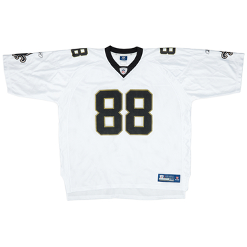 2008-10 New Orleans Saints Shockey #88 Reebok On Field Away Jersey (Excellent) 3XL