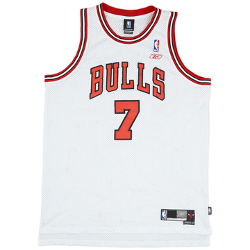 2004-06 Chicago Bulls Gordon #7 Reebok Swingman Home Jersey (Very Good) XXL