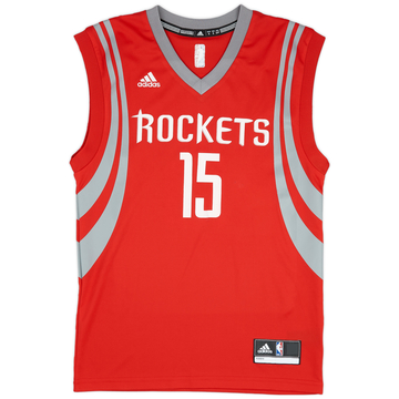 2014-17 Houston Rockets Capela #15 adidas Away Jersey (Very Good) S