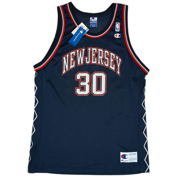 1997-02 New Jersey Nets Kittles #30 Champion Away Jersey (XL)