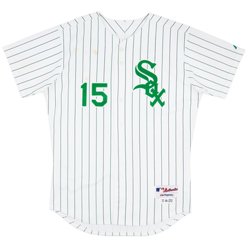 2013 Chicago White Sox Beckham #15 Game Worn Majestic Alternate Jersey (Very Good) XL