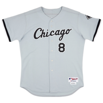 2004 Chicago White Sox Olivo #8 Team Issued Majestic Away Jersey (Excellent) XXL