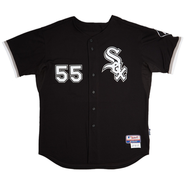 2007 Chicago White Sox Molina #55 Team Issued Majestic Alternate Jersey (Excellent) XXL