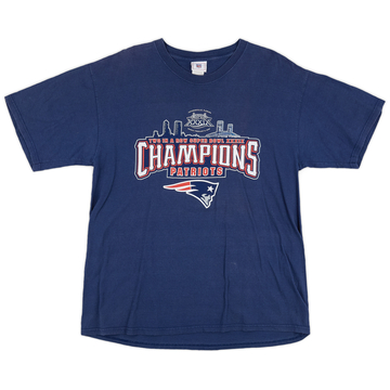 2005 New England Patriots Super Bowl XXXIX Champions Tee (Very Good) L