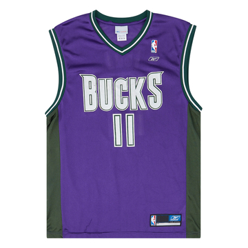 2003-06 Milwaukee Bucks Ford #11 Reebok Away Jersey (Very Good) M