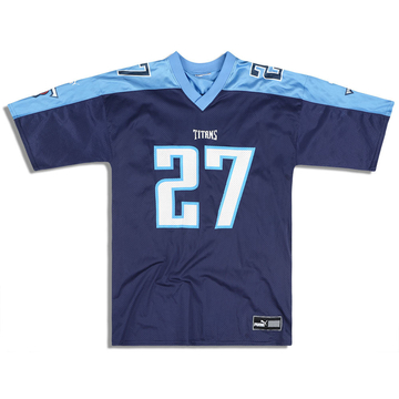 1999-00 Tennessee Titans George #27 Puma Jersey (Home) XL