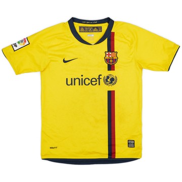 2008-10 Barcelona Away Shirt - 7/10 - (M.Boys)