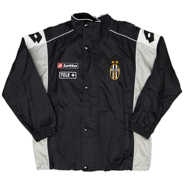 2000-01 Juventus Lotto Hooded Rain Jacket - 8/10 - (XL.Boys)