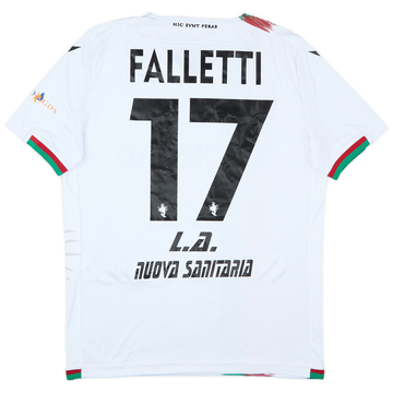 2020-21 Ternana Away Shirt Falletti #17 - 9/10 - (L)
