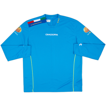 2010s Italy Diadora Referee Training L/S Shirt - 9/10 - (XL)