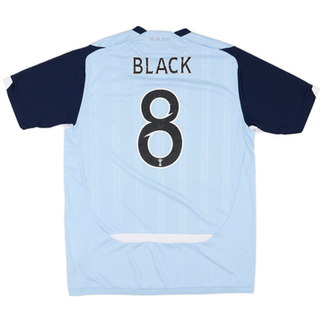 2009-10 Hearts Away Shirt Black #8 - 4/10 - (L)