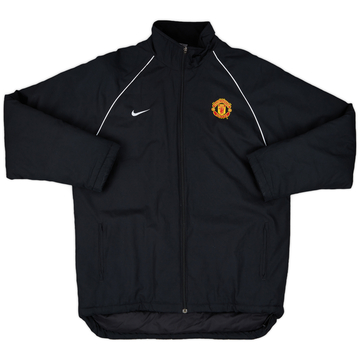 2004-05 Manchester United Nike Padded Bench Coat - 10/10 - (M)
