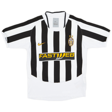 2003-04 Juventus Home Shirt - 8/10 - (M.Boys)