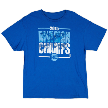 2015 Kansas City Royals Division Champs Tee - 8/10 - (L)