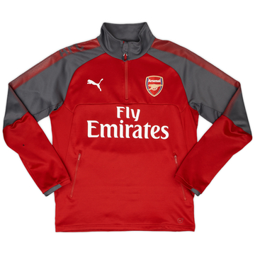 2017-18 Arsenal Puma 1/4 Zip Training Top - 8/10 - (M)