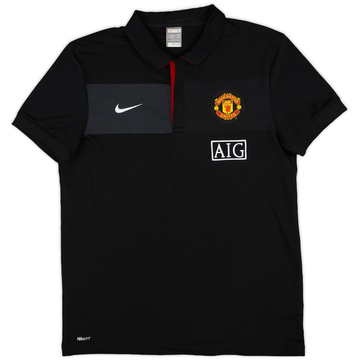 2009-10 Manchester United Nike Polo Shirt - 10/10 - (L)