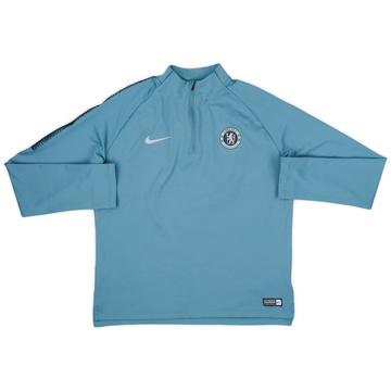 2018-19 Chelsea Nike 1/4 Zip Drill Top - 6/10 - (XL.Boys)