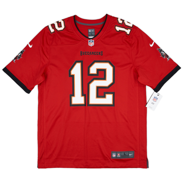 2020-22 Tampa Bay Buccaneers Brady #12 Nike Game Home Jersey (L)
