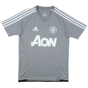 2017-18 Manchester United adidas Training Shirt - 8/10 - (S)