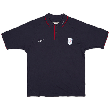 2002-03 Crewe Alexandra Reebok Polo Shirt - 9/10 - (L)