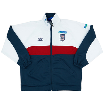 2000-02 England Umbro Track Jacket - 8/10 - (M)