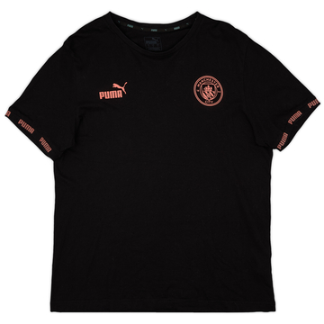 2019-20 Manchester City Puma Cotton Tee - 6/10 - (M)