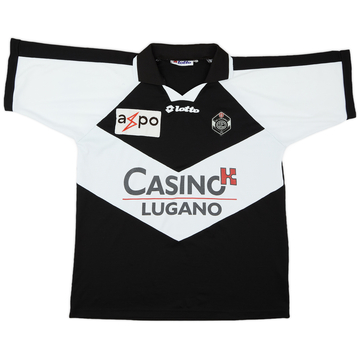 1997-98 FC Lugano Home Shirt - 8/10 - (M/L)
