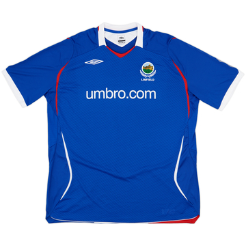 2008-09 Linfield Home Shirt - 9/10 - (XXL)