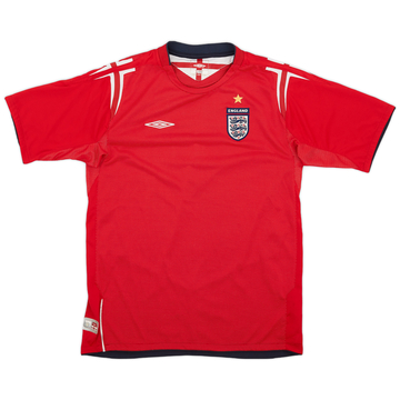 2004-06 England Away Shirt - 9/10 - (XL.Boys)
