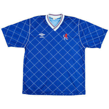1987-89 Chelsea Home Shirt - 8/10 - (S)17102344056