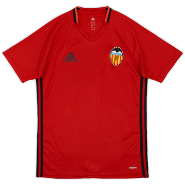 2015-16 Valencia adidas Training Shirt - 9/10 - (S)