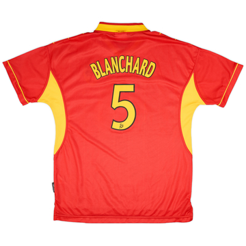 1999-00 Lens Home Shirt Blanchard #5 - 8/10 - (XL)