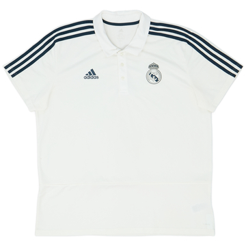 2018-19 Real Madrid adidas Polo Shirt - 9/10 - (XXL)