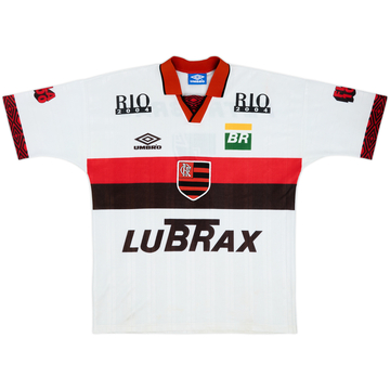 1995-96 Flamengo Centenary Away Shirt #7 - 8/10 - (L)