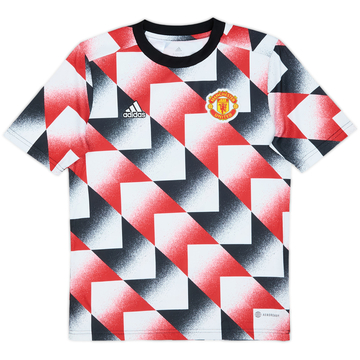 2022-23 Manchester United adidas Training Shirt - 10/10 - (M.Boys)