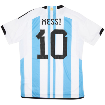 2022-23 Argentina 'vs France' Home Shirt Messi #10 (L)