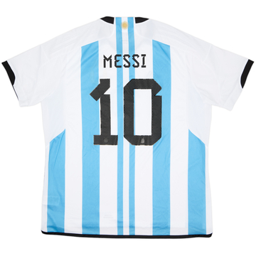 2022-23 Argentina Home Shirt Messi #10 (XXL)