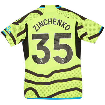 2023-24 Arsenal Authentic Away Shirt Zinchenko #35 (S)