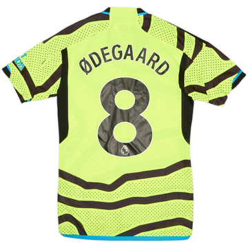 2023-24 Arsenal Authentic Away Shirt Ødegaard #8 (XS)