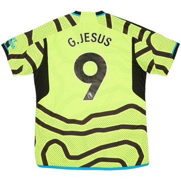 2023-24 Arsenal Authentic Away Shirt G.Jesus #9 (XL)