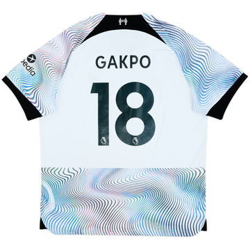 2022-23 Liverpool Away Shirt Gakpo #18 - 6/10 - (XL)
