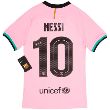 2020-21 Barcelona Authentic Third Shirt Messi #10 (XS)