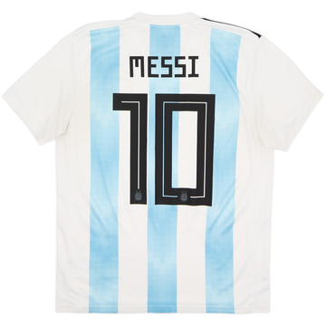 2018-19 Argentina Home Shirt Messi #10 - 7/10 - (M)