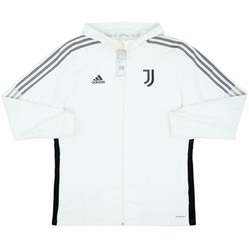 2021-22 Juventus adidas Hooded Track Jacket (L)