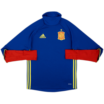 2016-18 Spain adidas Drill Top - 8/10 - (S)