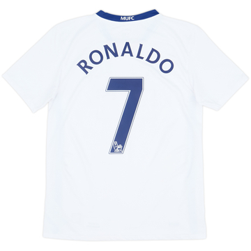 2008-10 Manchester United Away Shirt Ronaldo #7 - 8/10 - (XL.Boys)