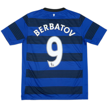2011-13 Manchester United Away Shirt Berbatov #9 - 8/10 - (XL.Boys)