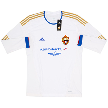 Camiseta de visitante de manga larga versión jugador TechFit del CSKA Moscow 2012-13 (XXL)