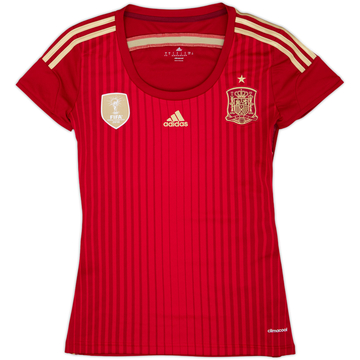2013-15 Spain Home Shirt - 9/10 - (Women's S)